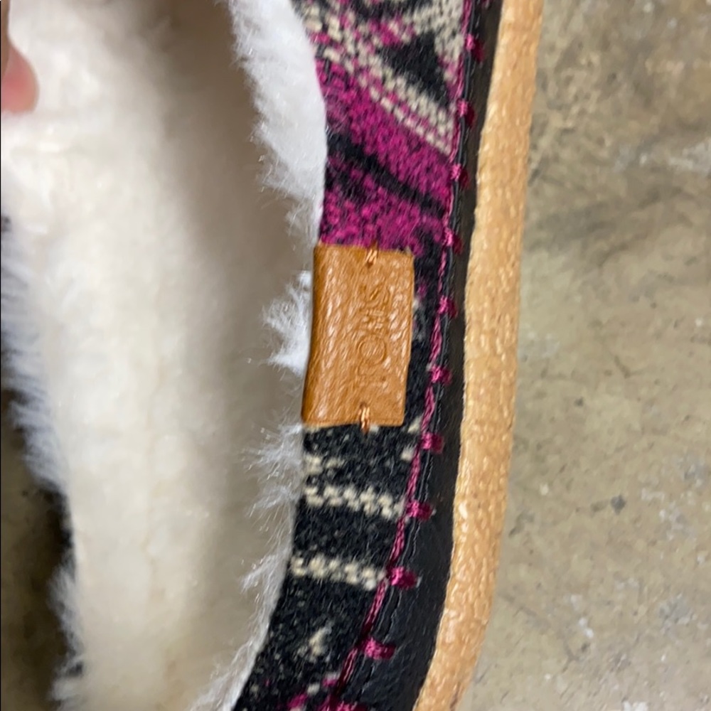 TOMS IVY GREY FUCHSIA TRIBAL WOOL - Picture 5 of 6